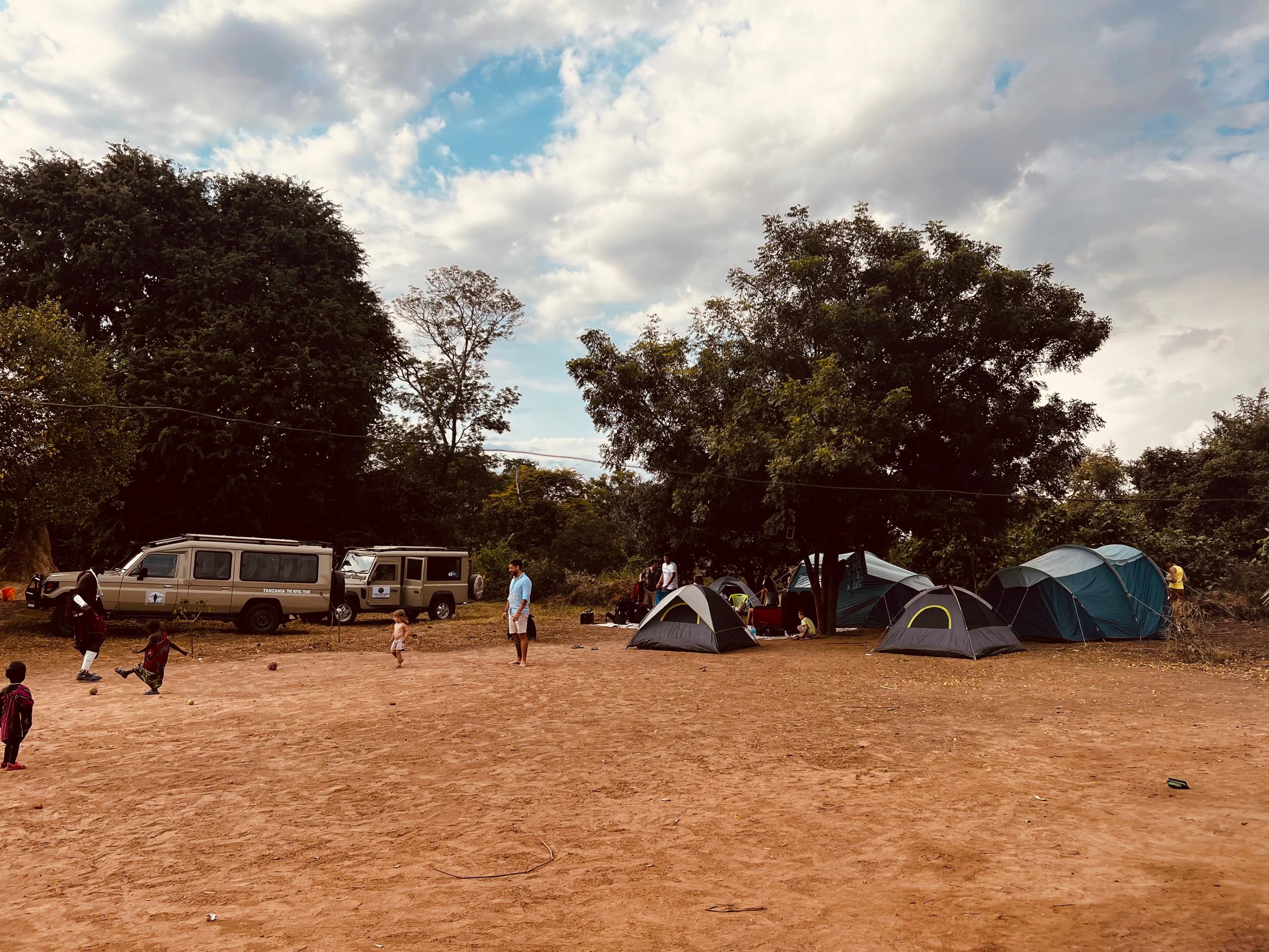 Safari atmosphere in Nyerere